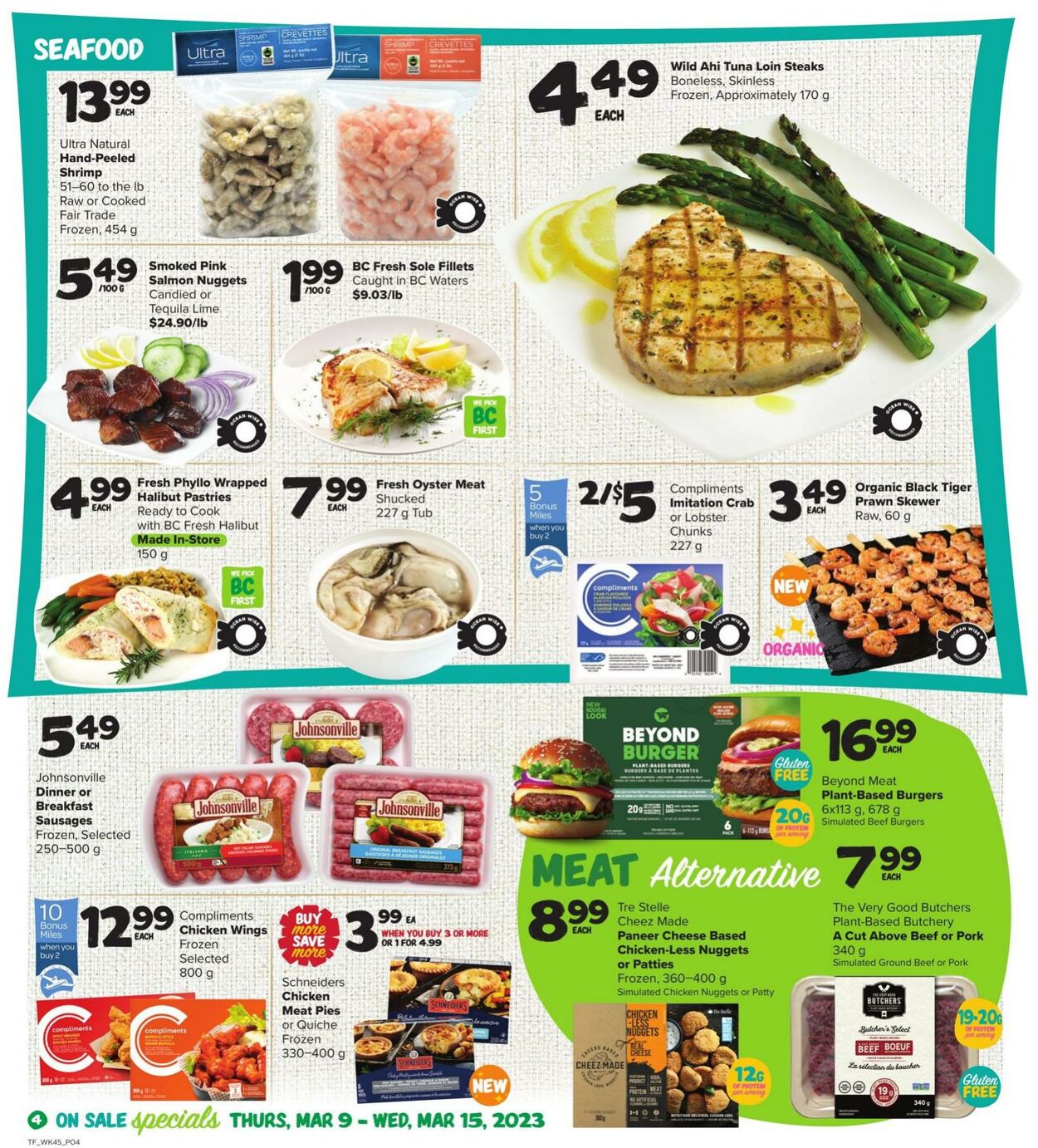 Circulaire Thrifty Foods 09.03.2023 - 15.03.2023