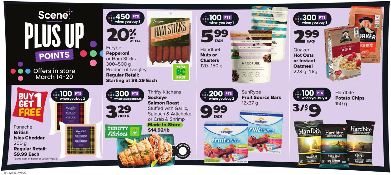 Circulaire Thrifty Foods 14.03.2024 - 20.03.2024