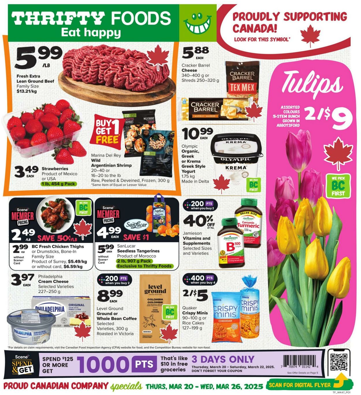 Circulaire Thrifty Foods 20.03.2025 - 26.03.2025