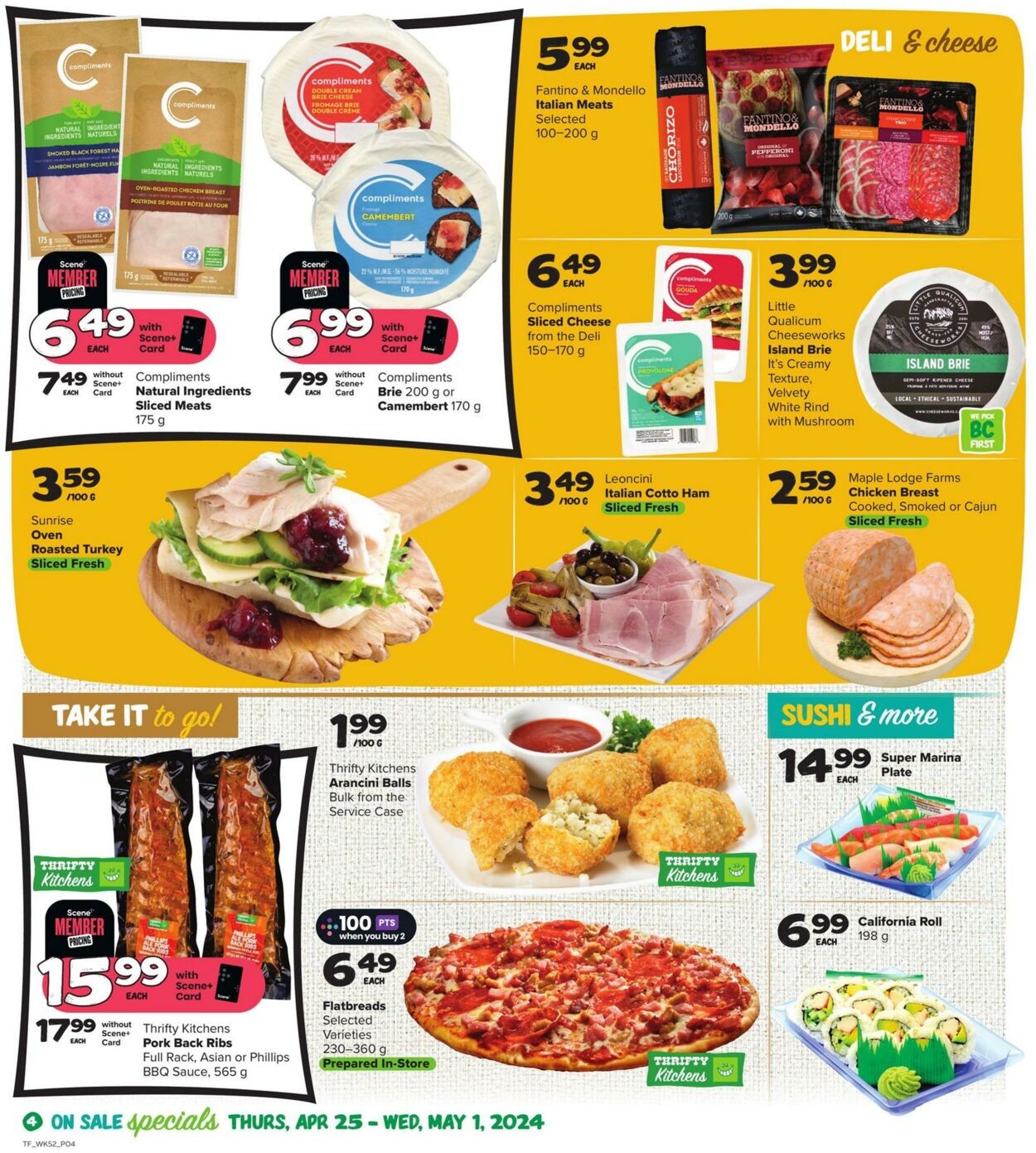Circulaire Thrifty Foods 25.04.2024 - 01.05.2024