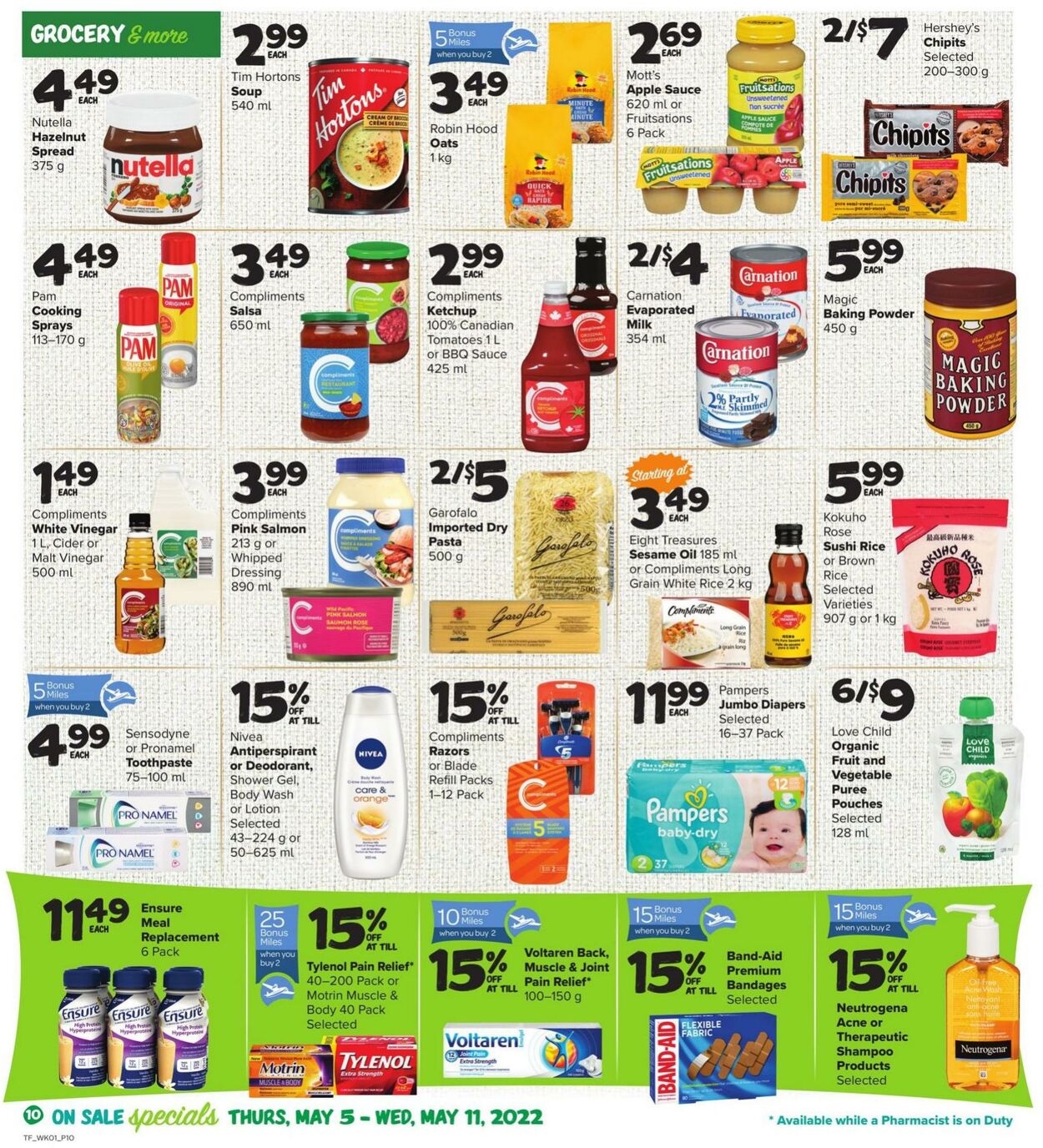 Circulaire Thrifty Foods 05.05.2022 - 11.05.2022