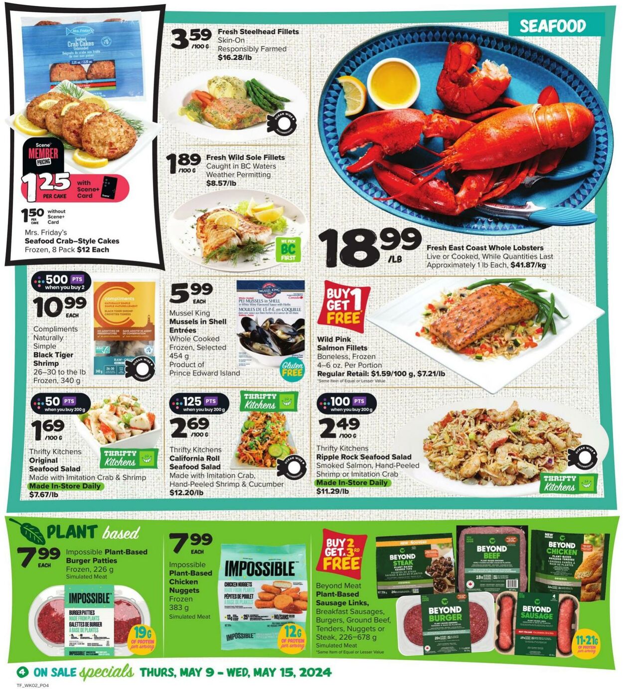 Circulaire Thrifty Foods 09.05.2024 - 15.05.2024