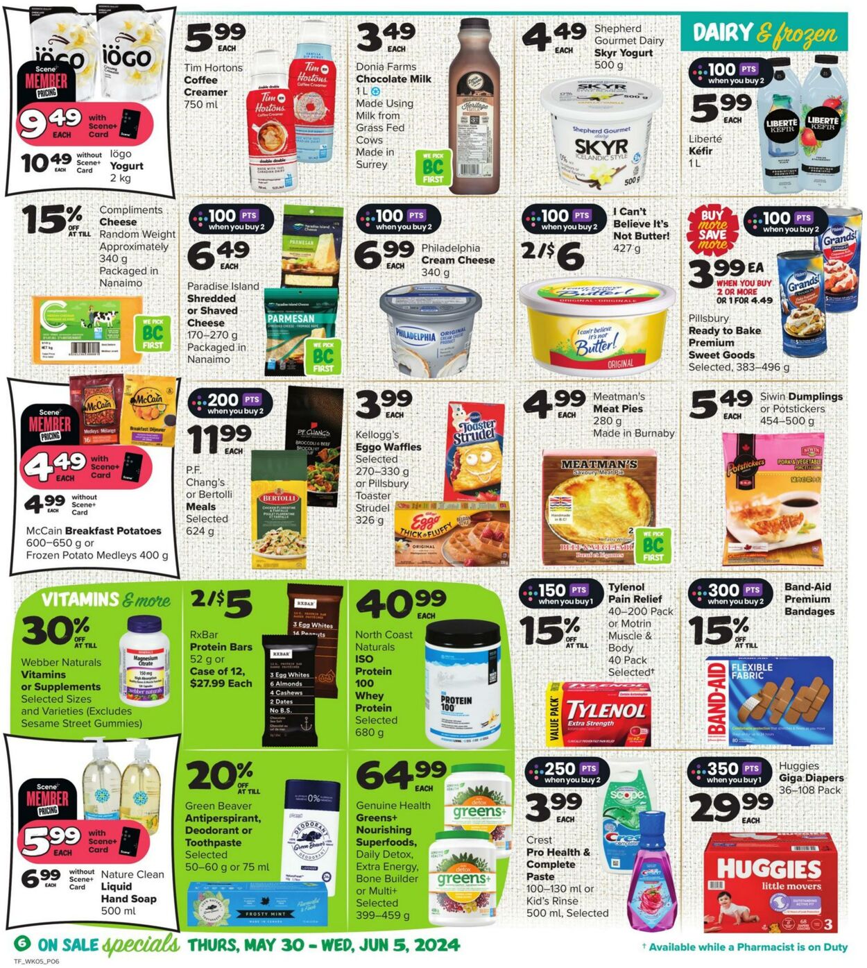 Circulaire Thrifty Foods 30.05.2024 - 05.06.2024