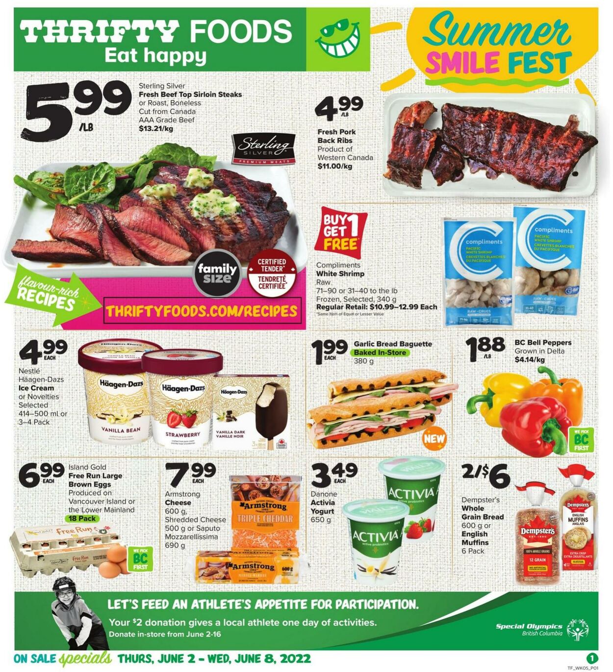 Circulaire Thrifty Foods 02.06.2022 - 08.06.2022