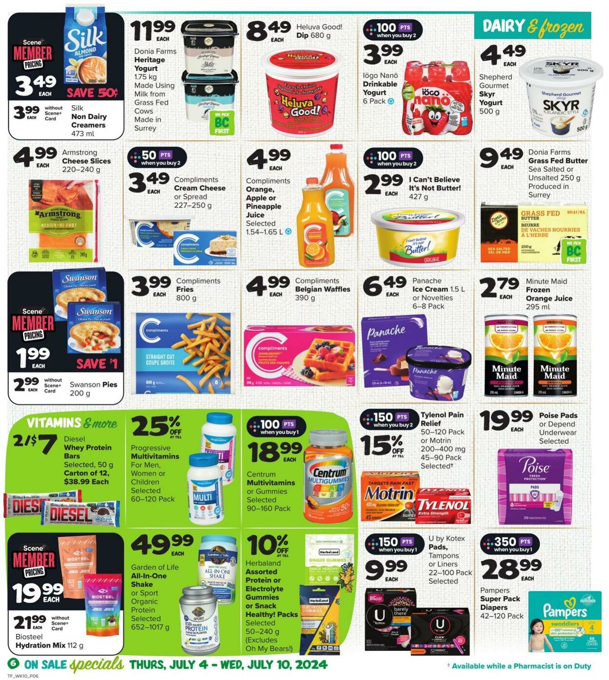 Circulaire Thrifty Foods 04.07.2024 - 10.07.2024