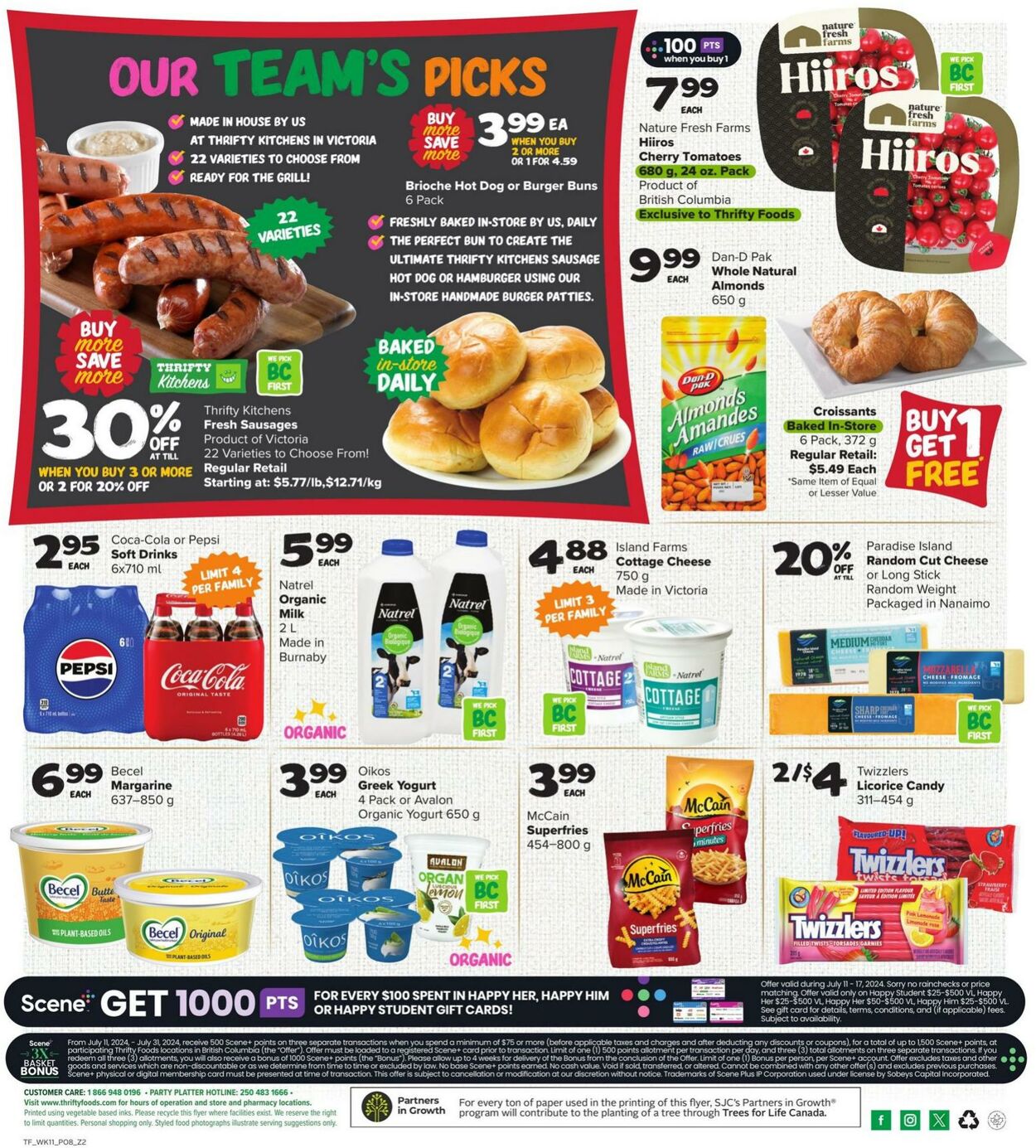 Circulaire Thrifty Foods 11.07.2024 - 17.07.2024