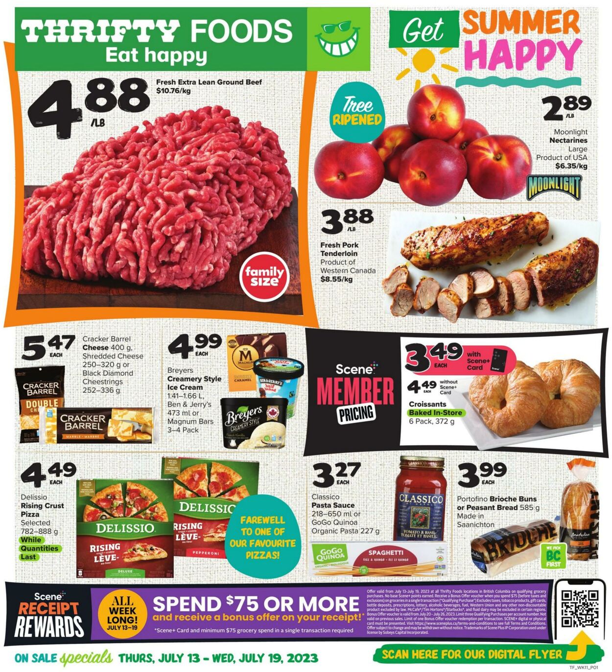 Circulaire Thrifty Foods 13.07.2023 - 19.07.2023