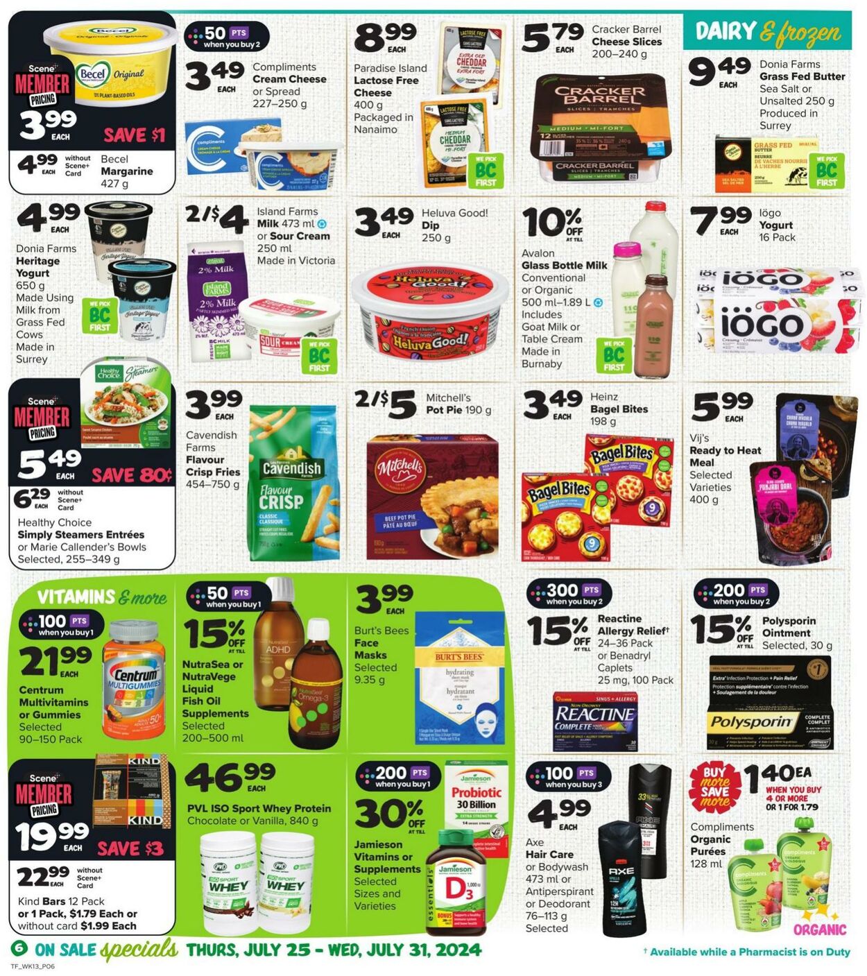 Circulaire Thrifty Foods 25.07.2024 - 31.07.2024