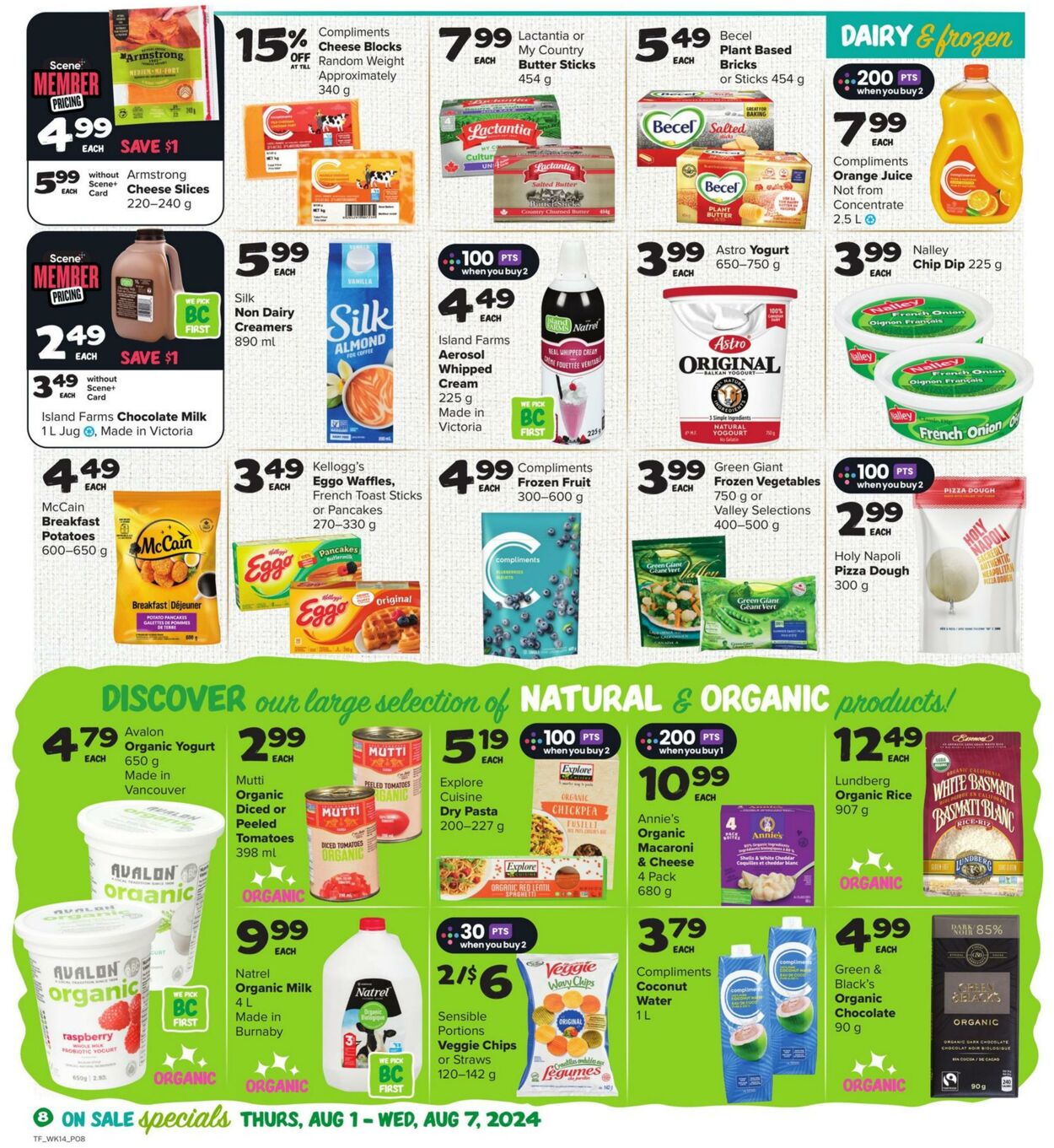 Circulaire Thrifty Foods 01.08.2024 - 07.08.2024