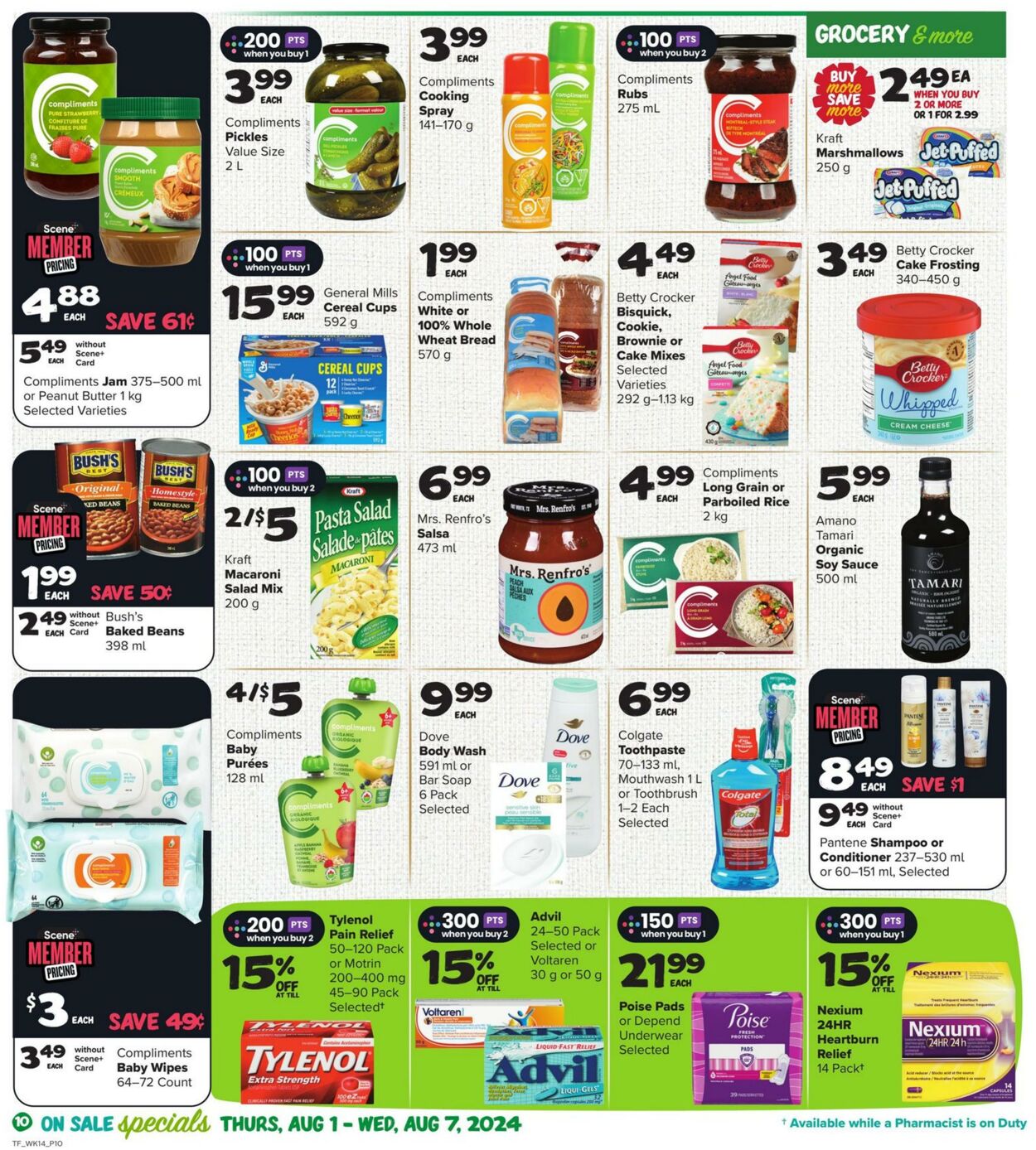 Circulaire Thrifty Foods 01.08.2024 - 07.08.2024