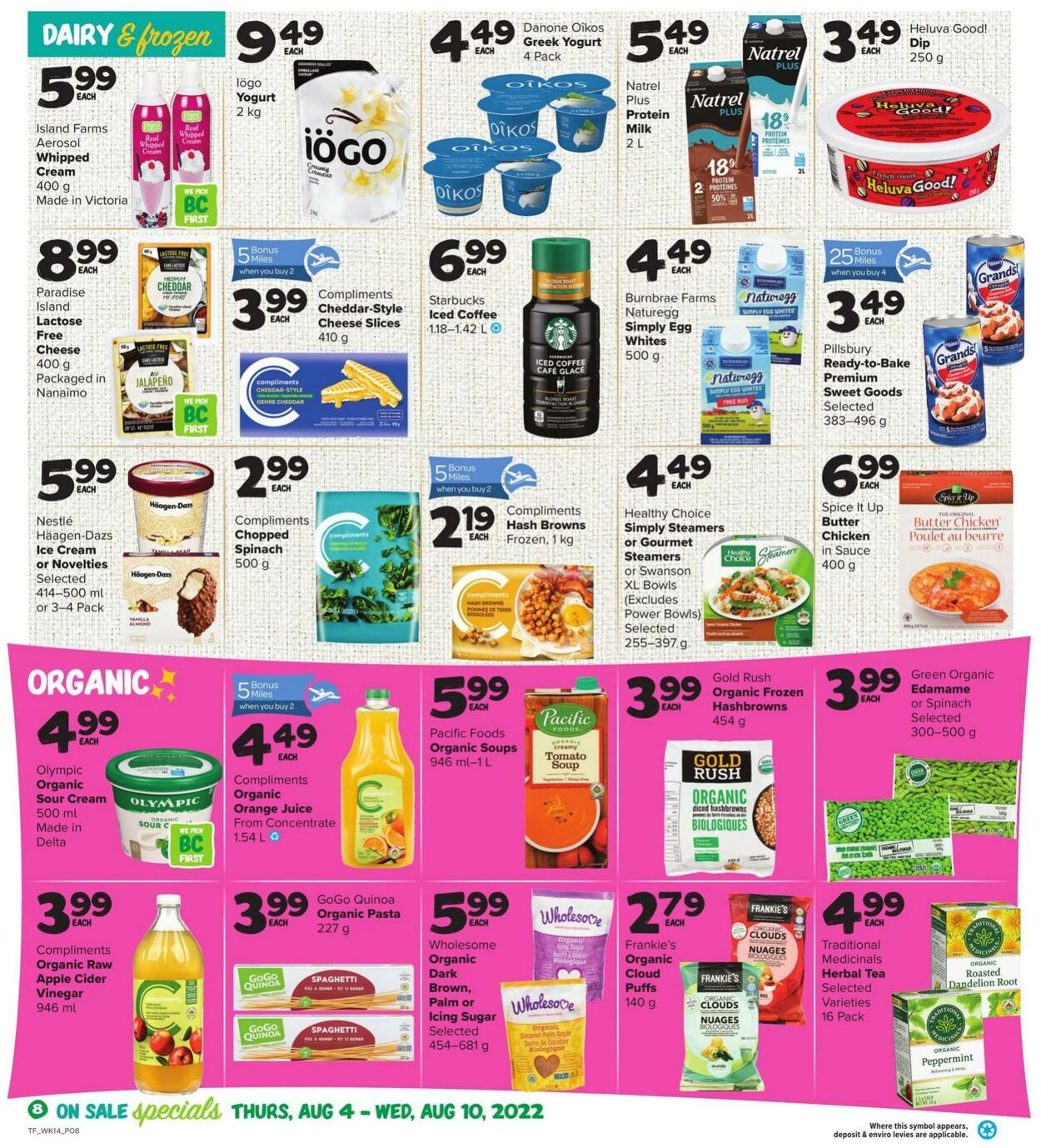 Circulaire Thrifty Foods 04.08.2022 - 10.08.2022