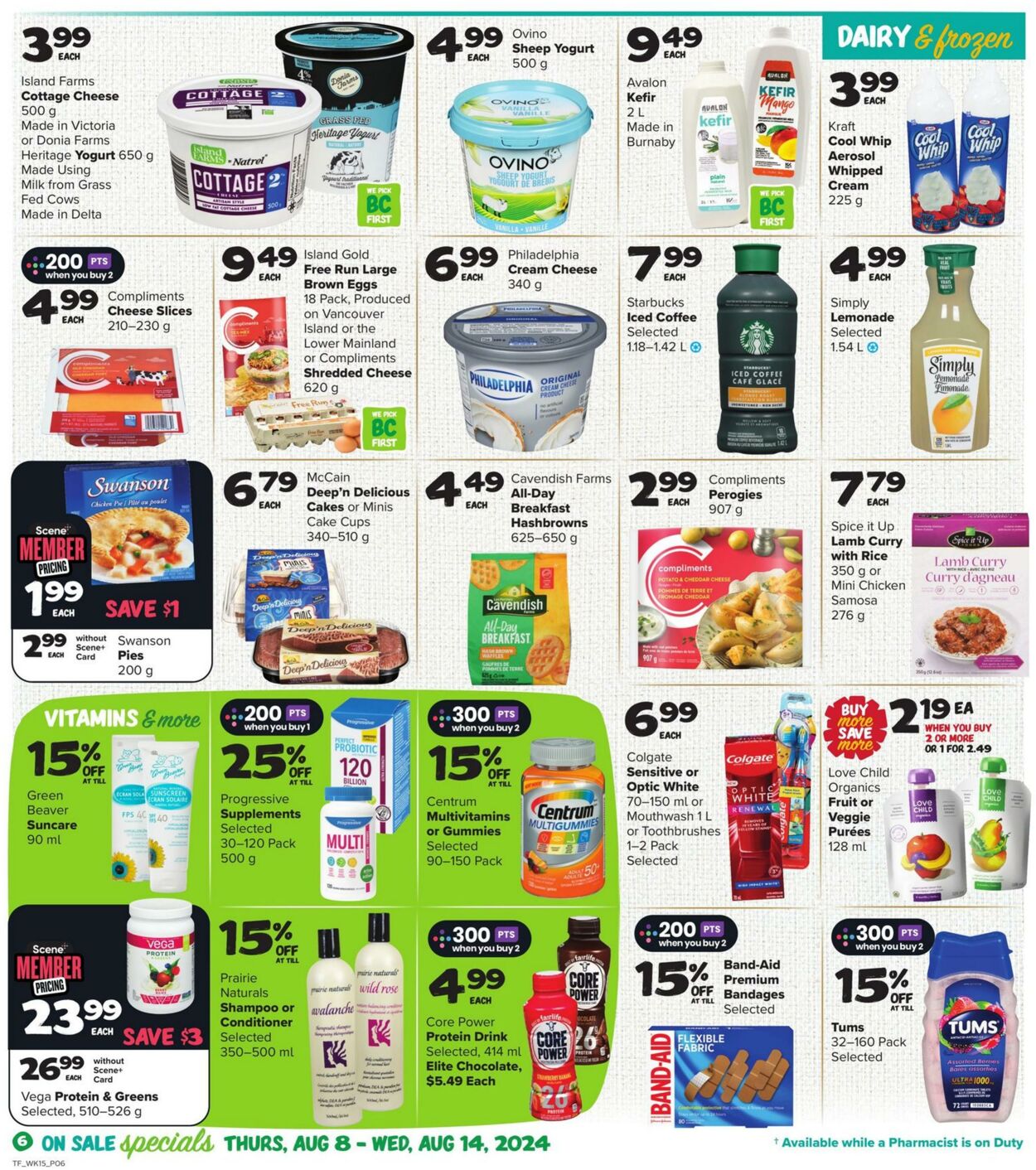 Circulaire Thrifty Foods 08.08.2024 - 14.08.2024