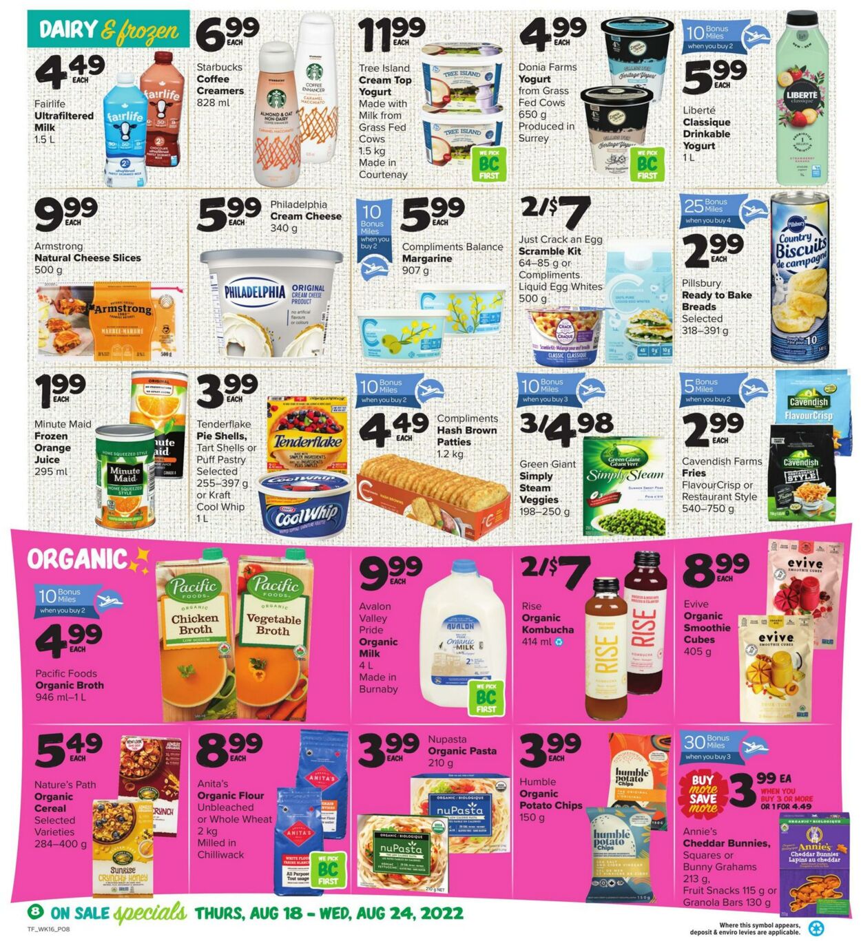 Circulaire Thrifty Foods 18.08.2022 - 24.08.2022