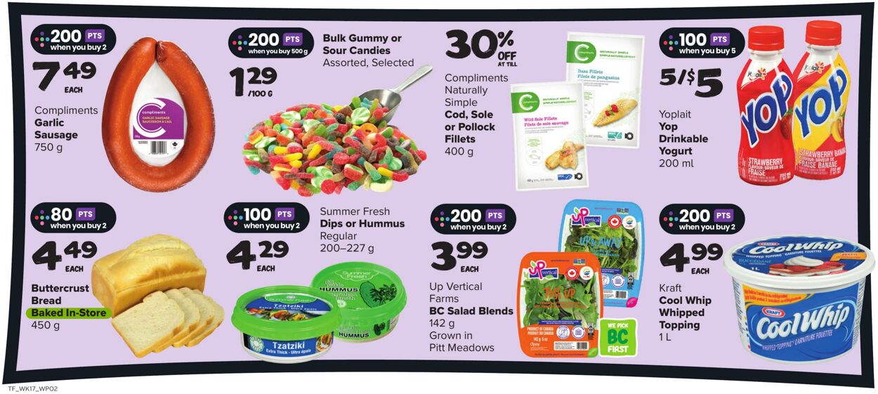 Circulaire Thrifty Foods 22.08.2024 - 28.08.2024