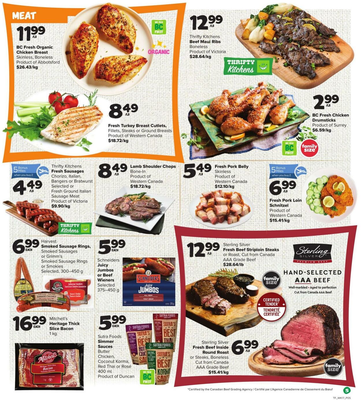 Circulaire Thrifty Foods 25.08.2022 - 31.08.2022