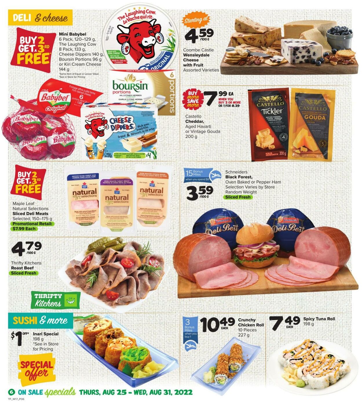 Circulaire Thrifty Foods 25.08.2022 - 31.08.2022