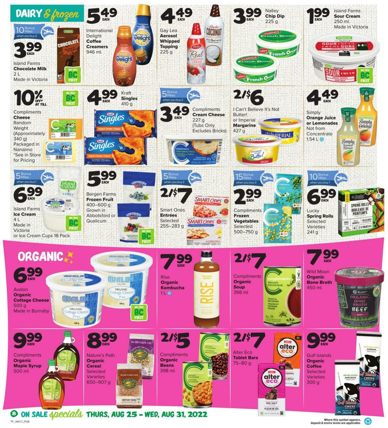 Circulaire Thrifty Foods 25.08.2022 - 31.08.2022