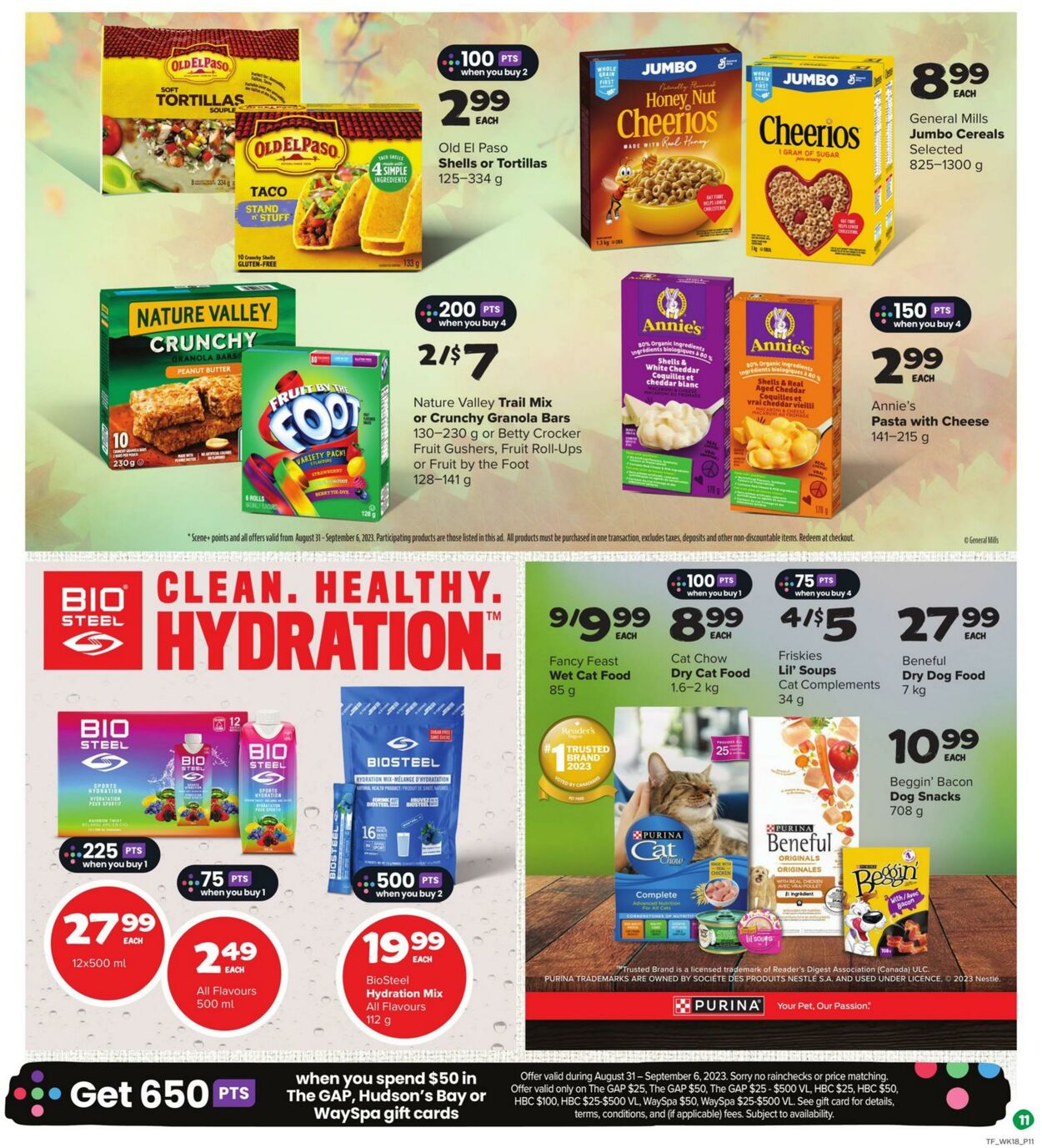 Circulaire Thrifty Foods 31.08.2023 - 06.09.2023