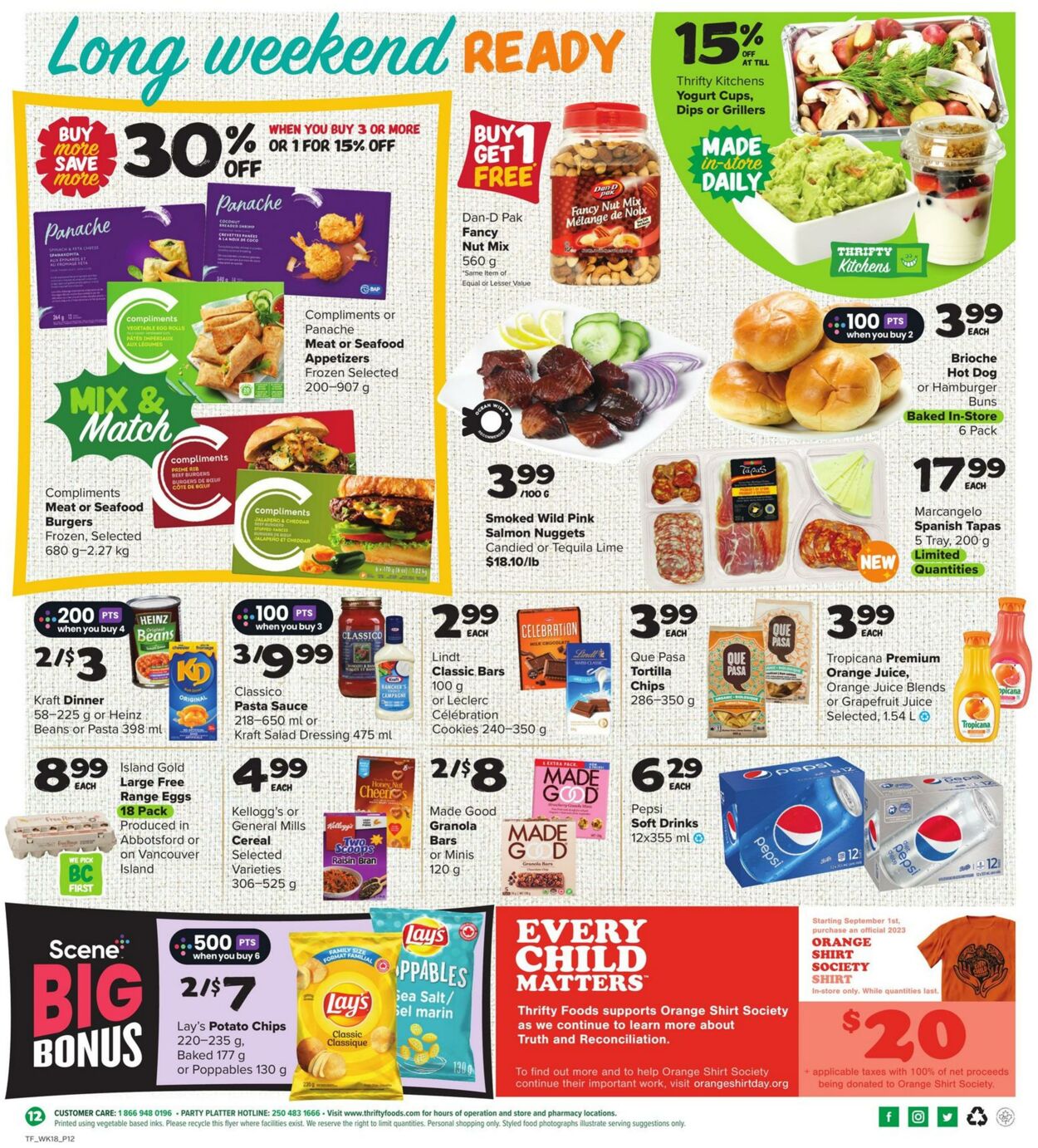 Circulaire Thrifty Foods 31.08.2023 - 06.09.2023