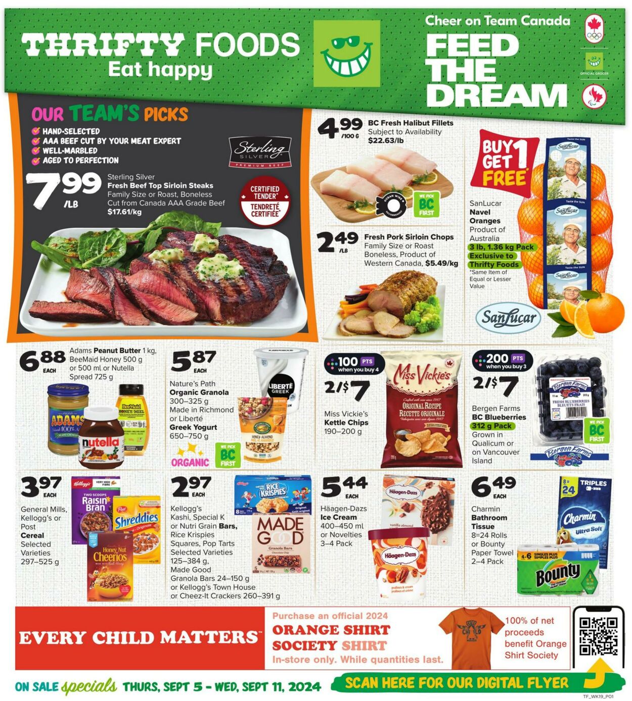 Circulaire Thrifty Foods 05.09.2024 - 11.09.2024