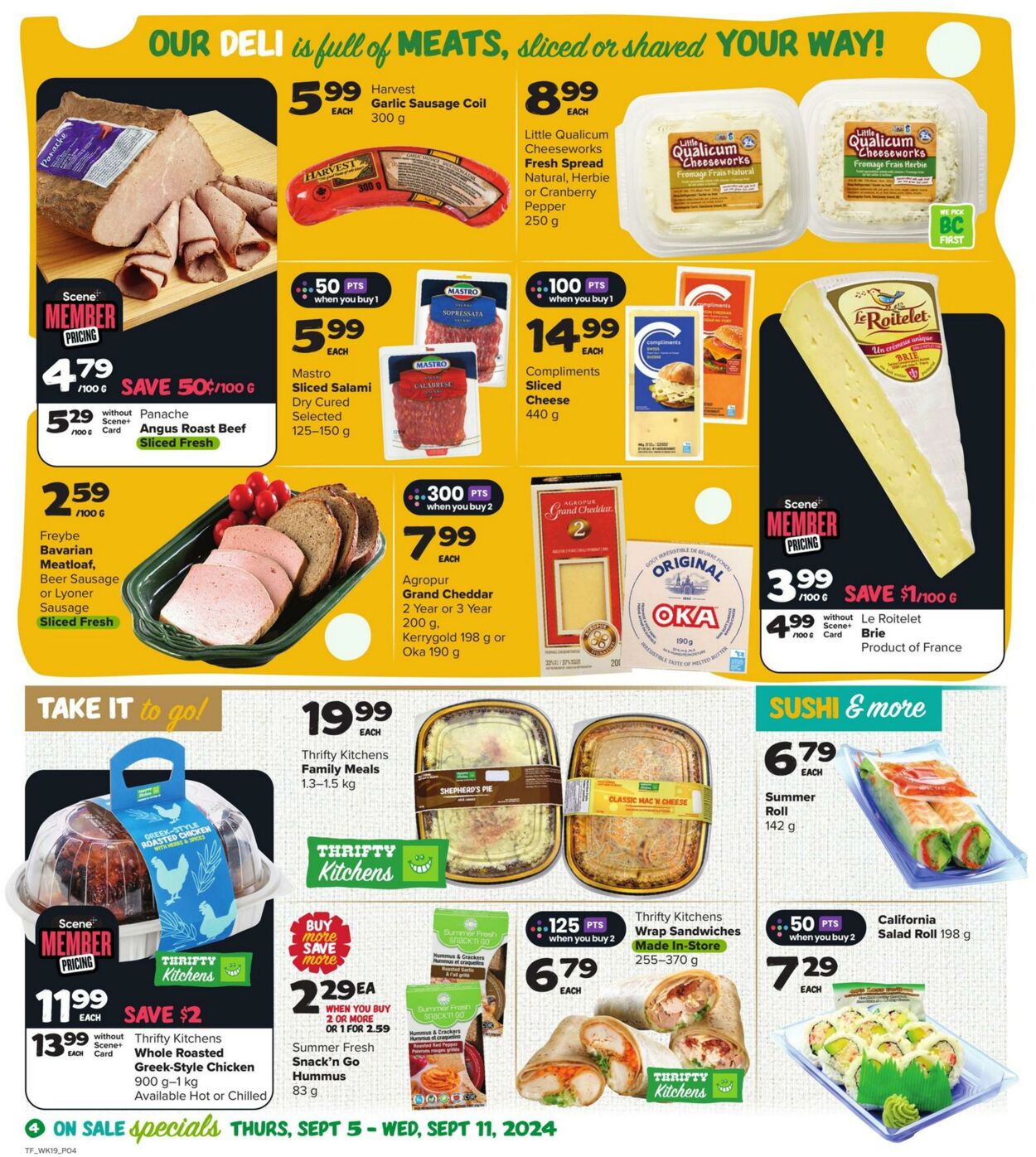 Circulaire Thrifty Foods 05.09.2024 - 11.09.2024