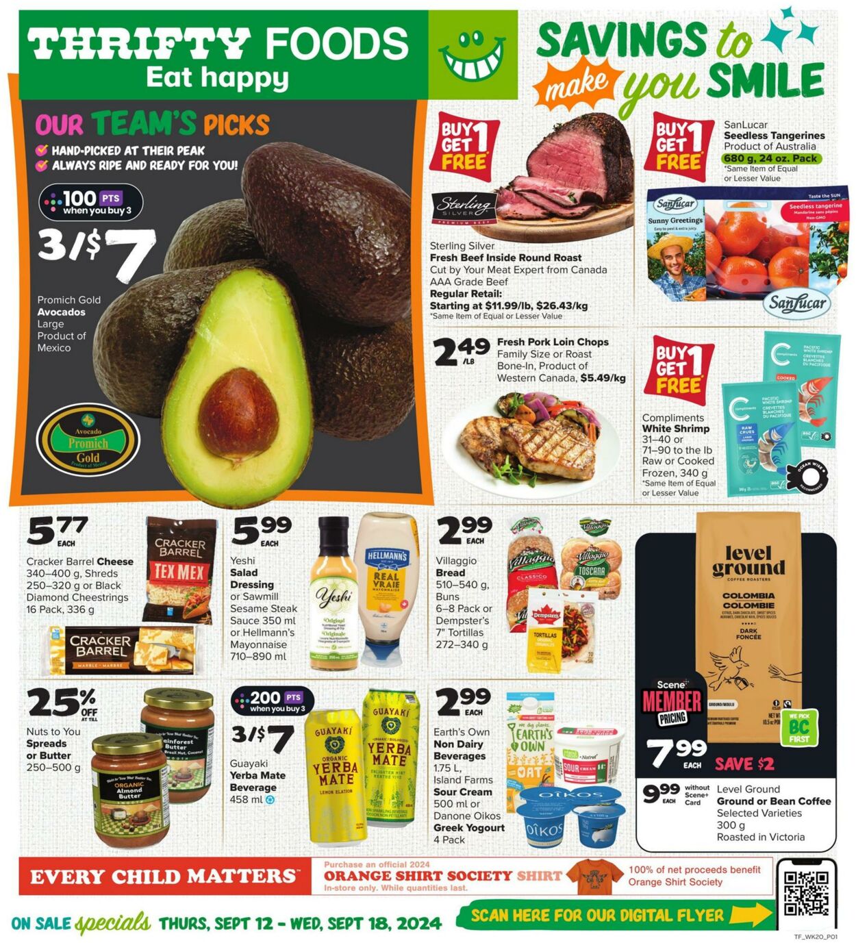 Circulaire Thrifty Foods 12.09.2024 - 18.09.2024