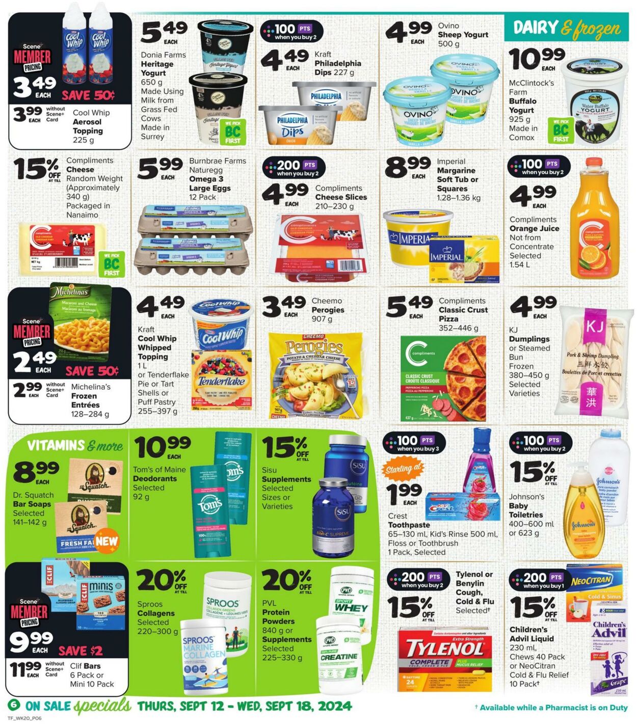 Circulaire Thrifty Foods 12.09.2024 - 18.09.2024