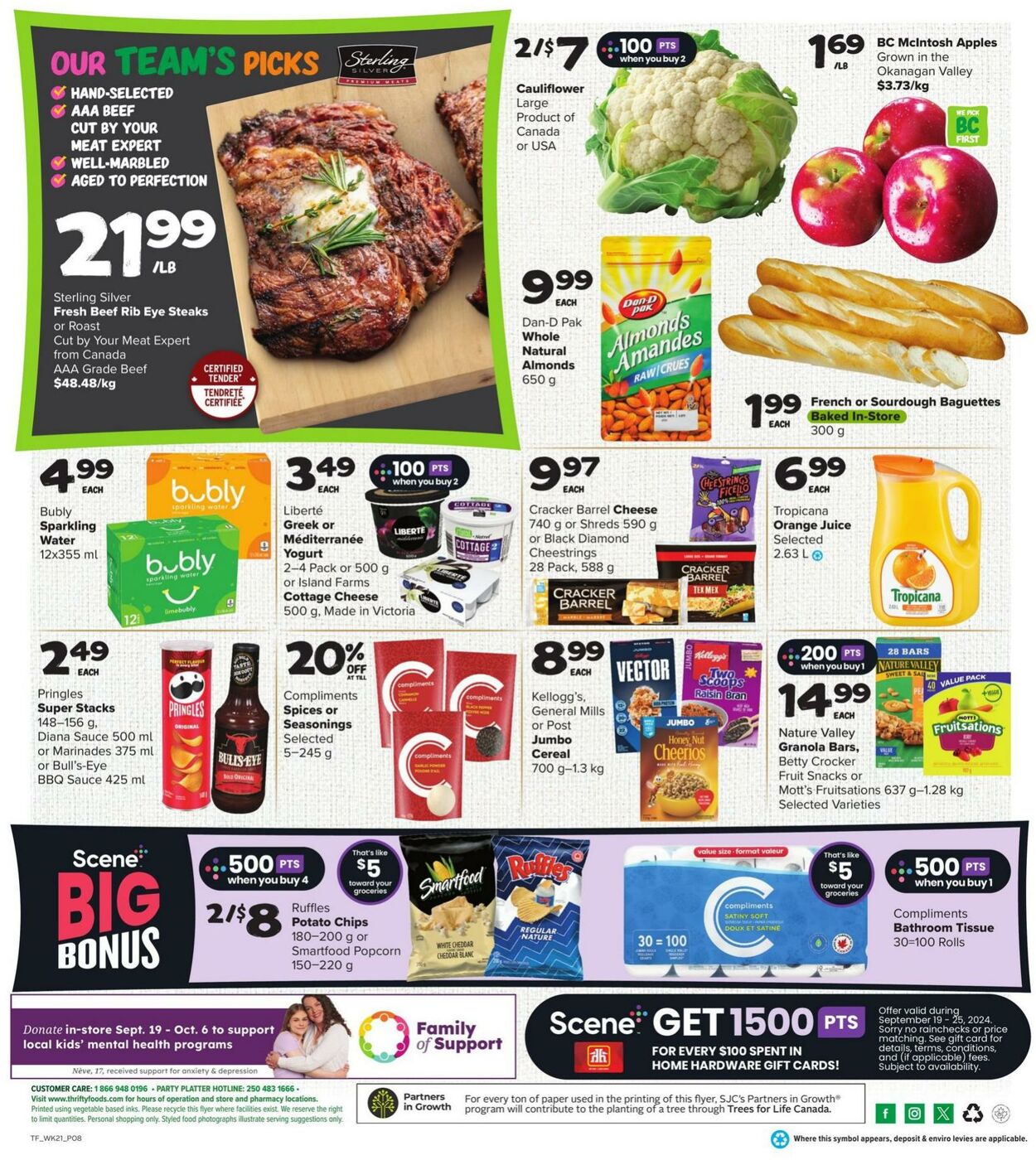 Circulaire Thrifty Foods 19.09.2024 - 25.09.2024