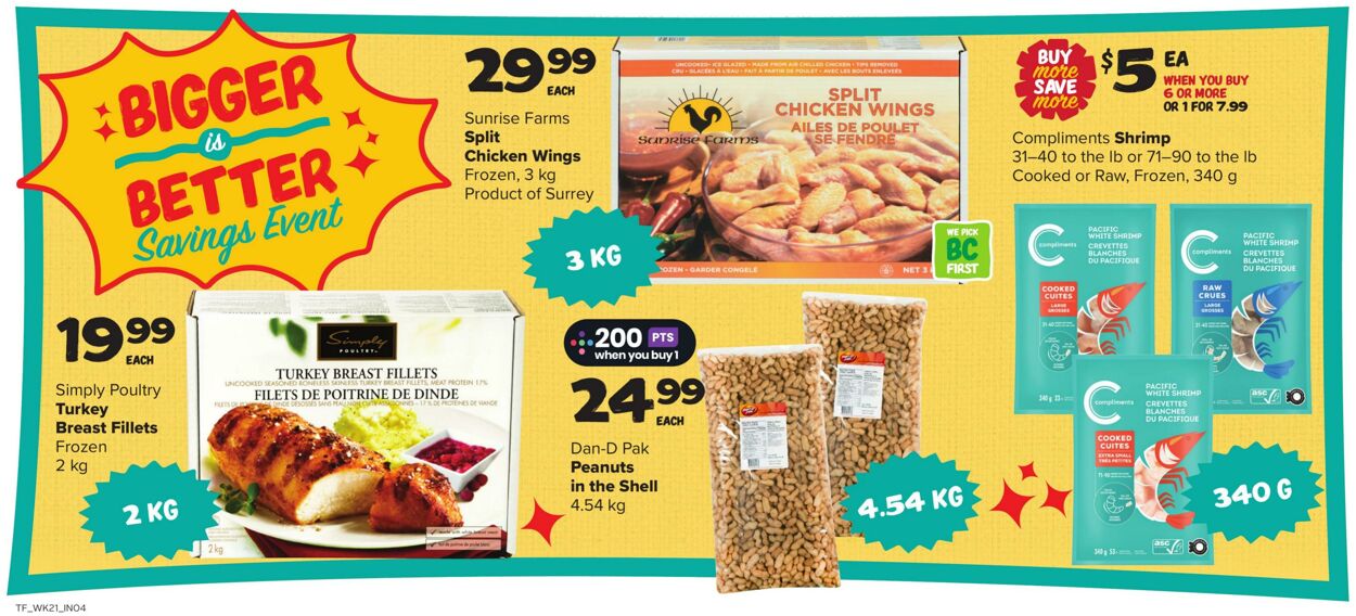 Circulaire Thrifty Foods 19.09.2024 - 25.09.2024