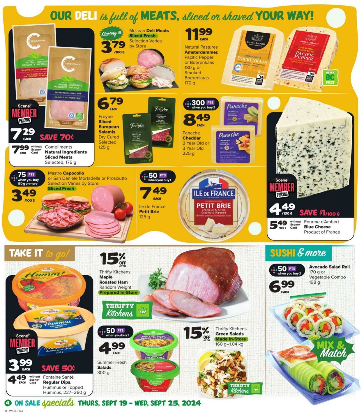 Circulaire Thrifty Foods 19.09.2024 - 25.09.2024