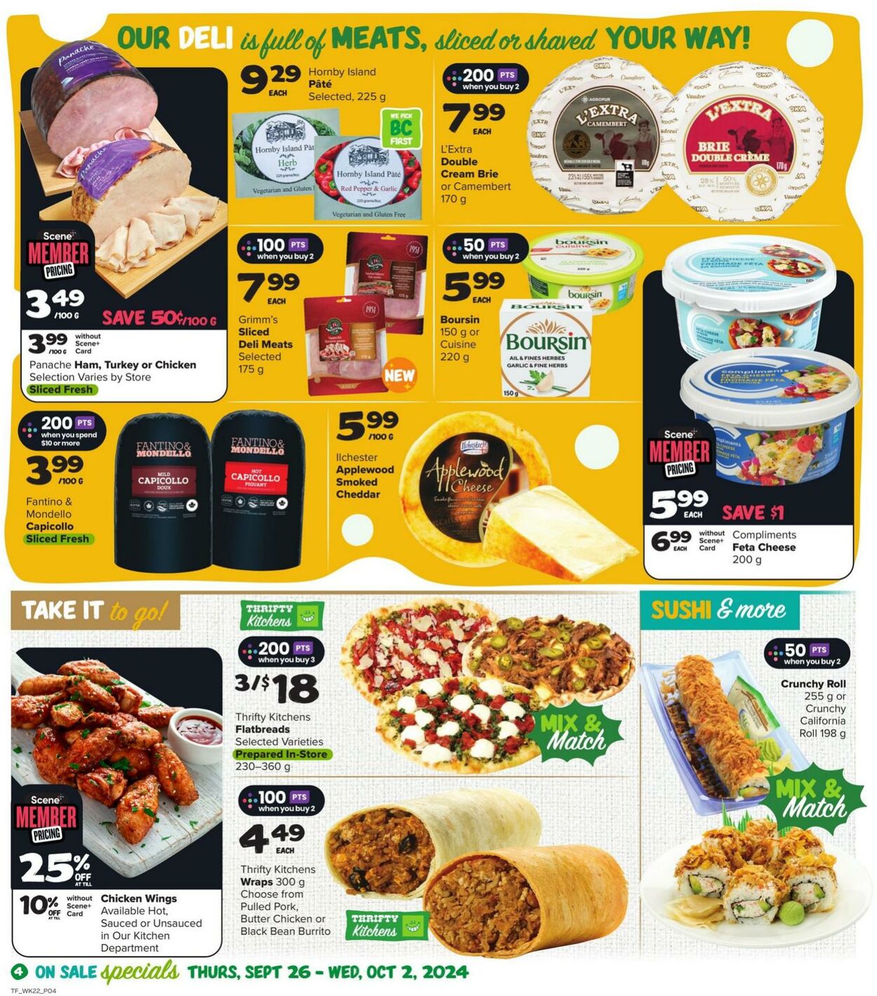 Circulaire Thrifty Foods 26.09.2024 - 02.10.2024