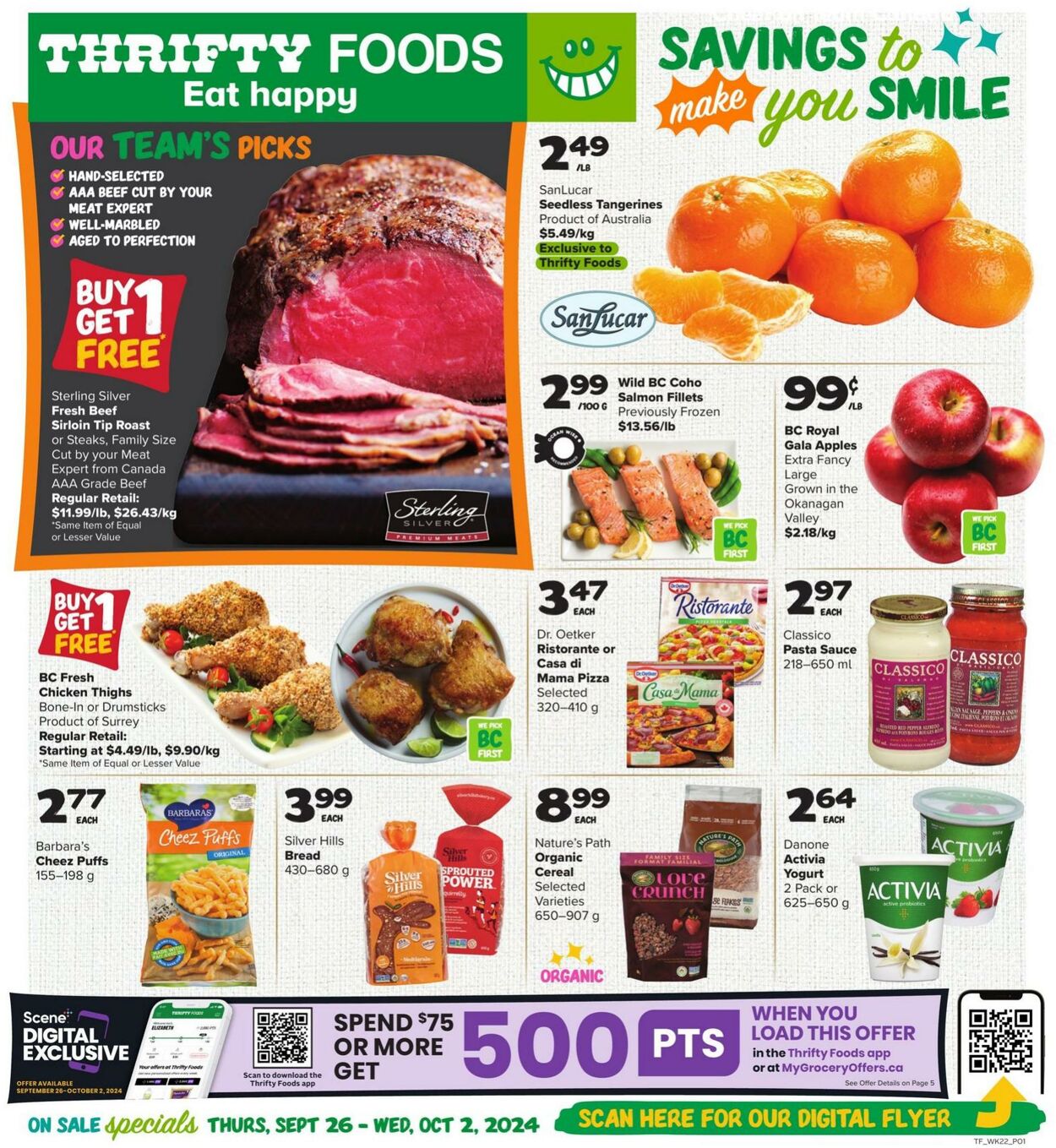 Thrifty Foods Circulaires