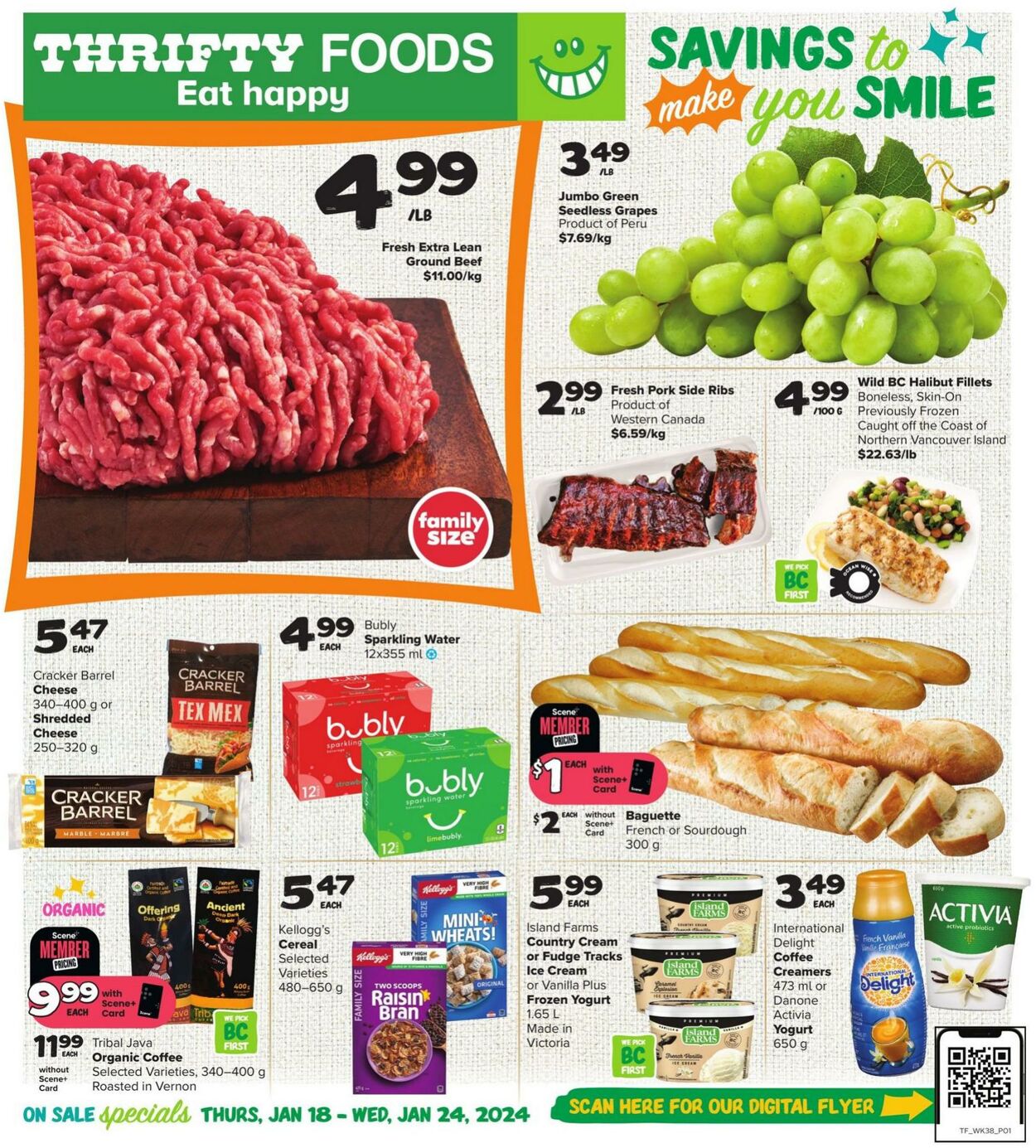 Circulaire Thrifty Foods 18.01.2024 - 24.01.2024