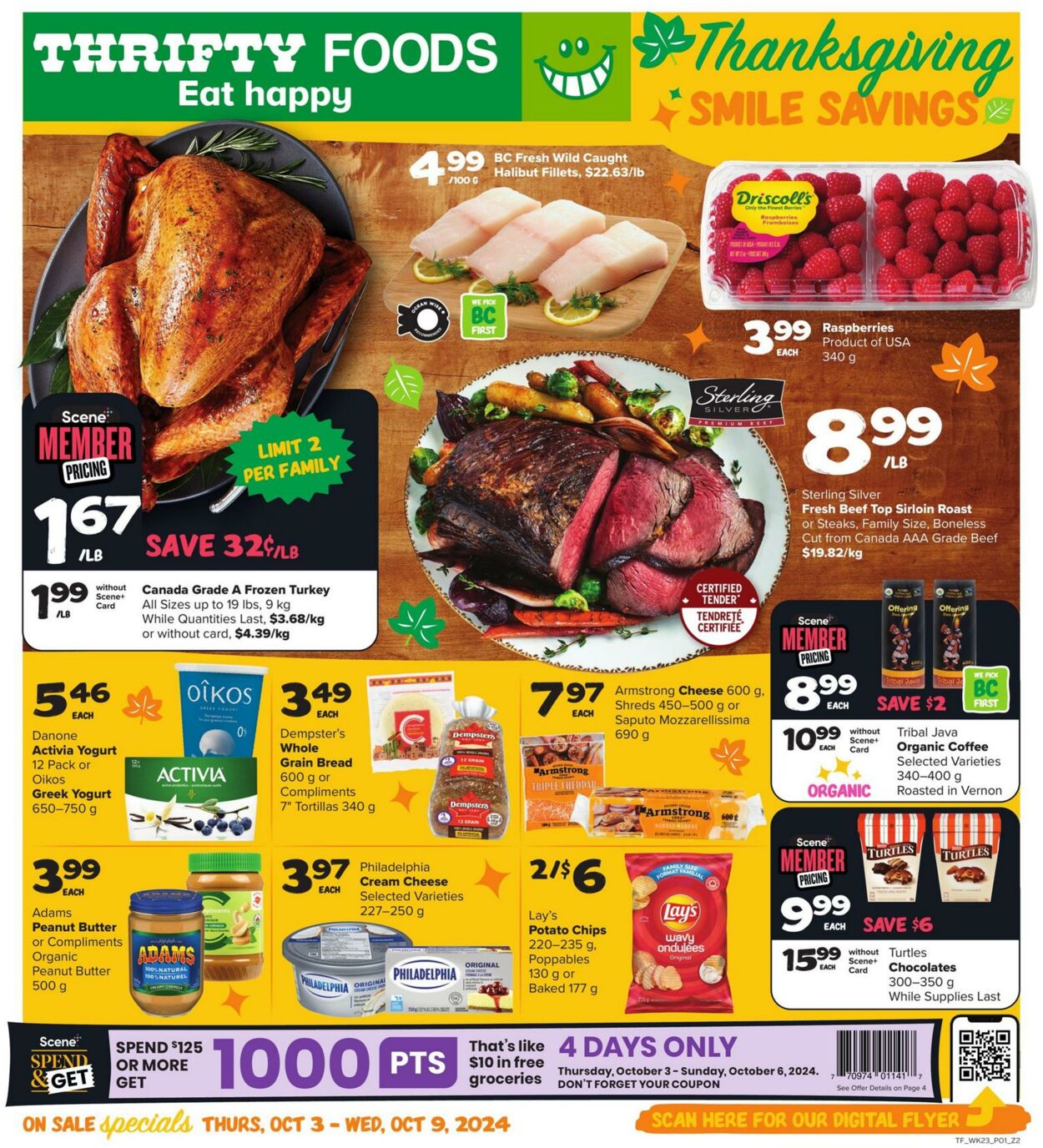 Circulaire Thrifty Foods 03.10.2024 - 09.10.2024