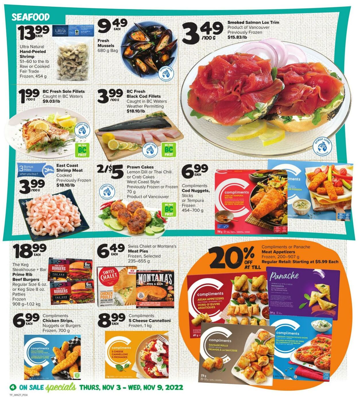 Circulaire Thrifty Foods 03.11.2022 - 09.11.2022