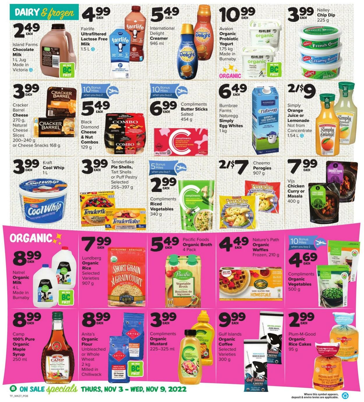 Circulaire Thrifty Foods 03.11.2022 - 09.11.2022