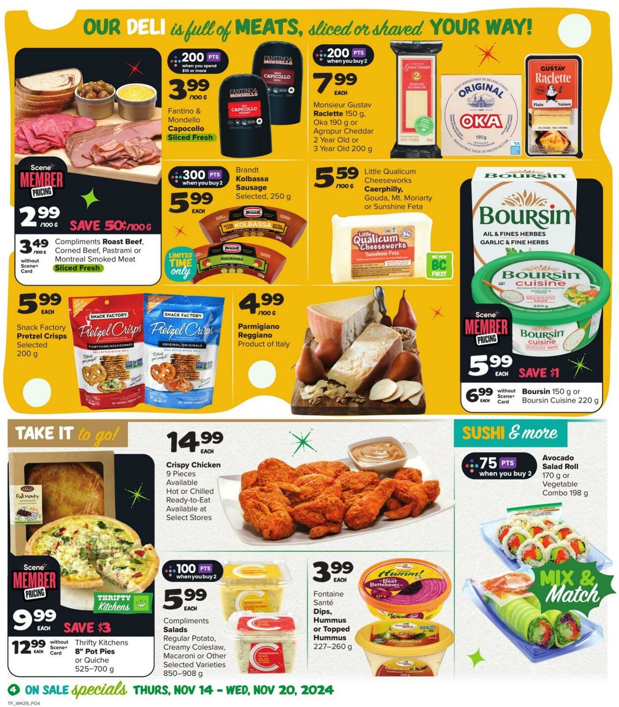 Circulaire Thrifty Foods 14.11.2024 - 20.11.2024