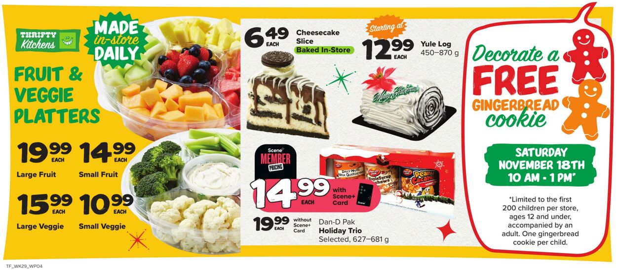 Circulaire Thrifty Foods 16.11.2023 - 22.11.2023