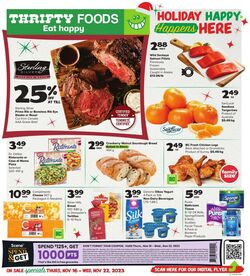 Circulaire Thrifty Foods 16.11.2023 - 22.11.2023