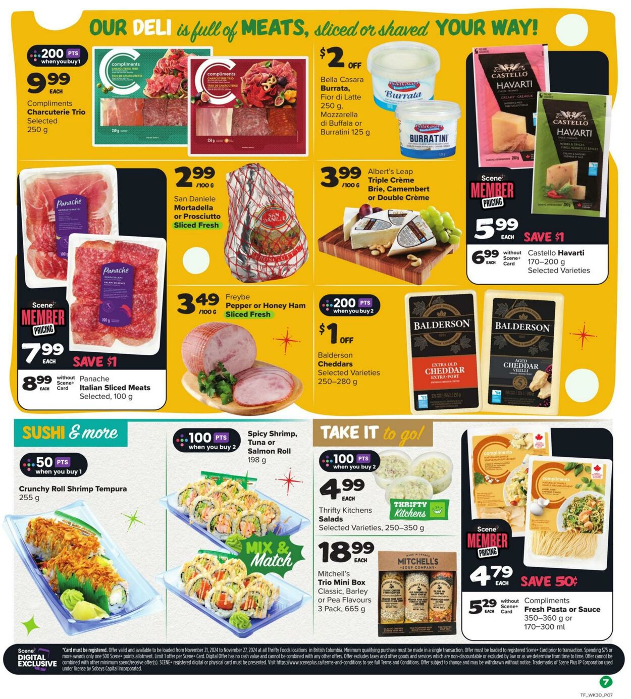 Circulaire Thrifty Foods 21.11.2024 - 27.11.2024