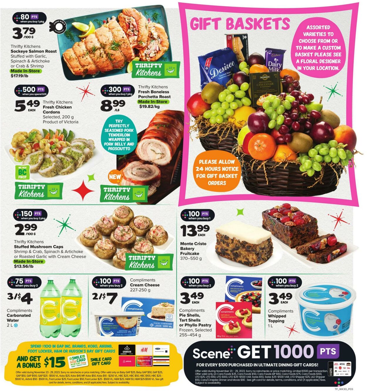 Circulaire Thrifty Foods 23.11.2023 - 29.11.2023