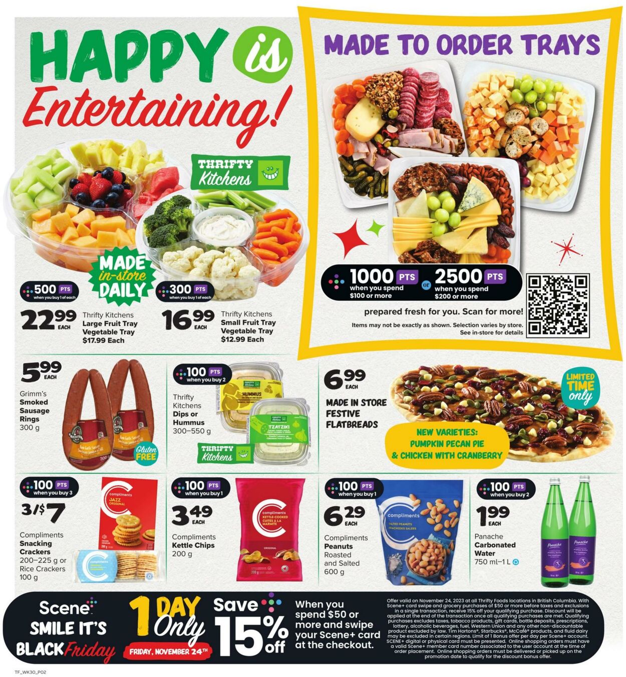 Circulaire Thrifty Foods 23.11.2023 - 29.11.2023