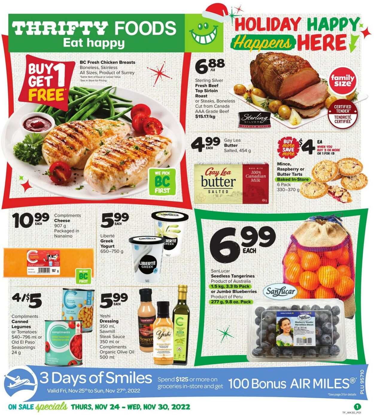 Circulaire Thrifty Foods 24.11.2022 - 30.11.2022