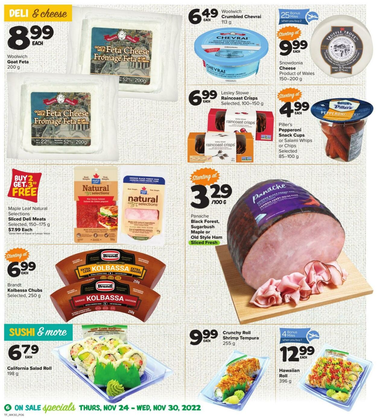 Circulaire Thrifty Foods 24.11.2022 - 30.11.2022