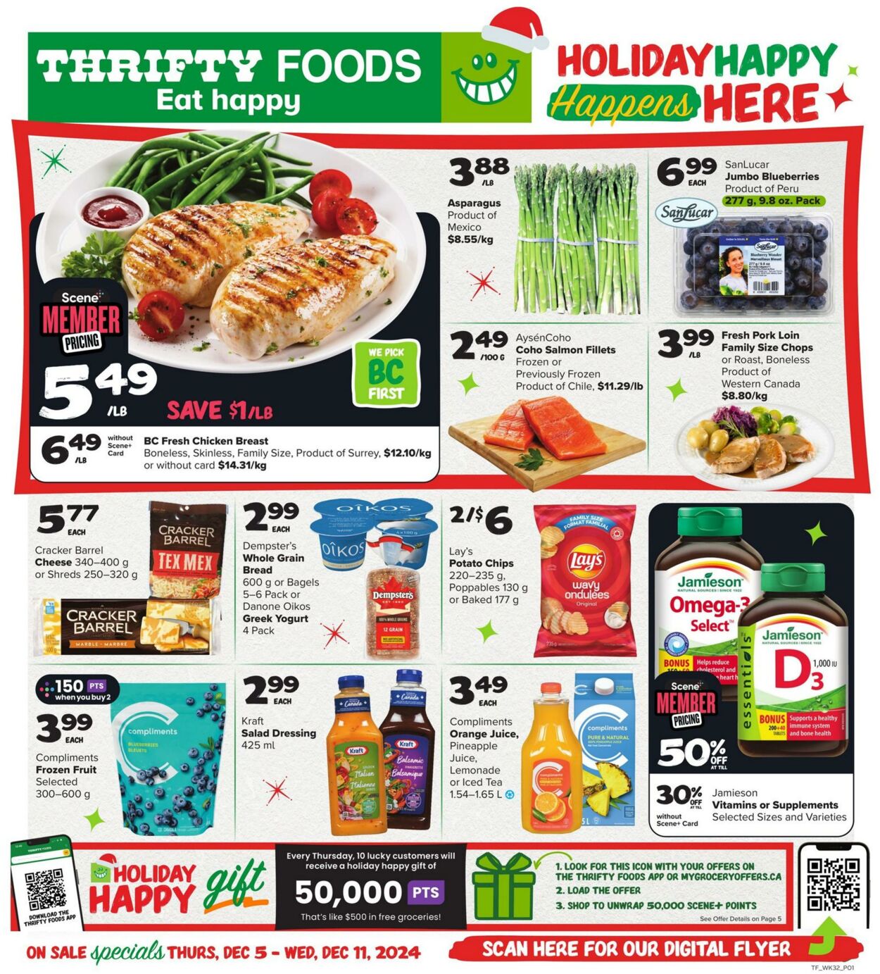 Circulaire Thrifty Foods 05.12.2024 - 11.12.2024