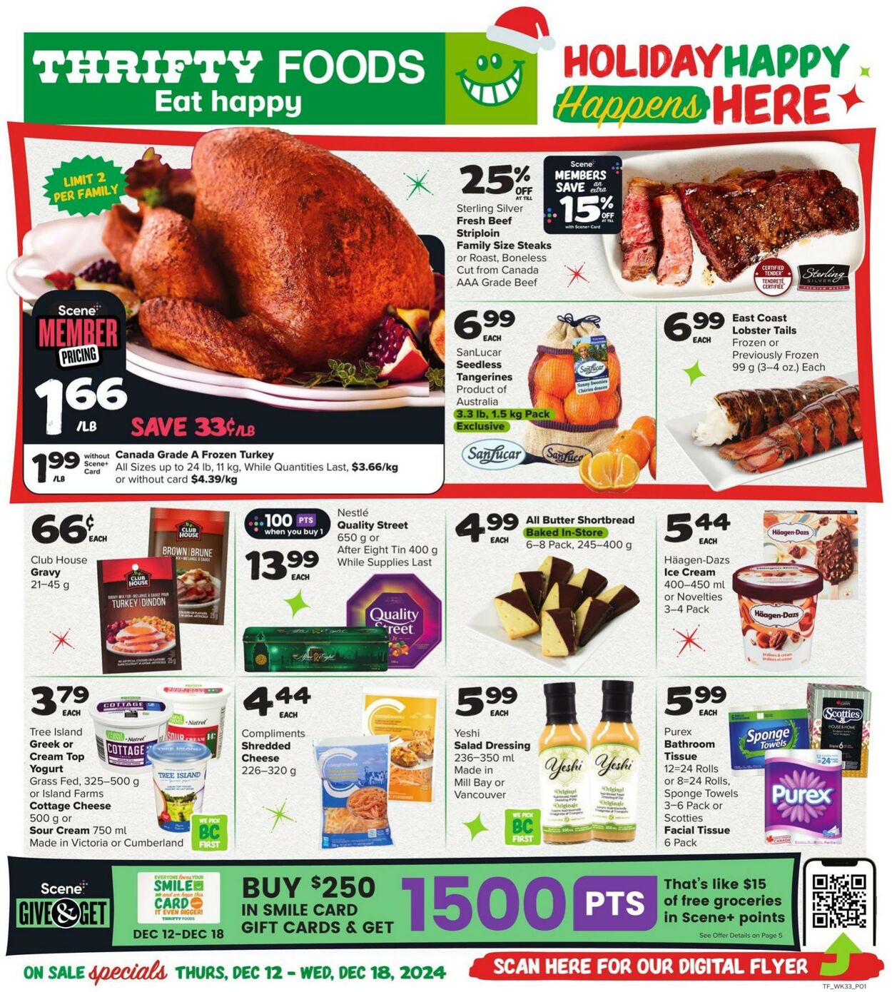 Circulaire Thrifty Foods 12.12.2024 - 18.12.2024