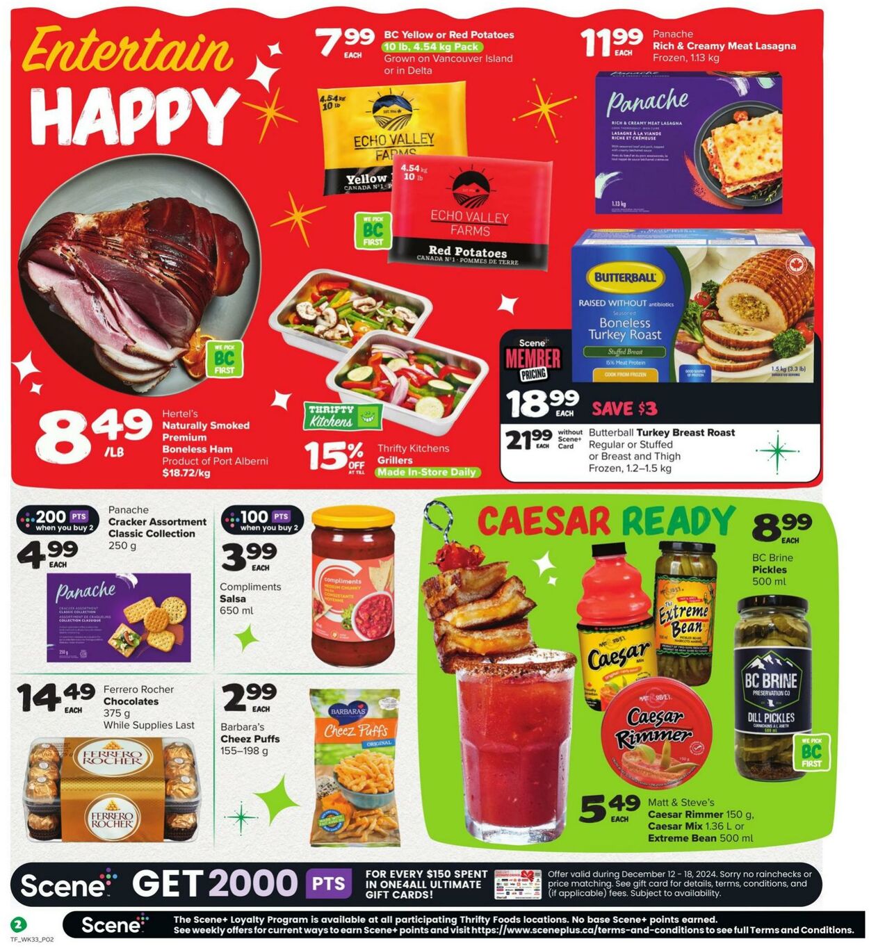 Circulaire Thrifty Foods 12.12.2024 - 18.12.2024