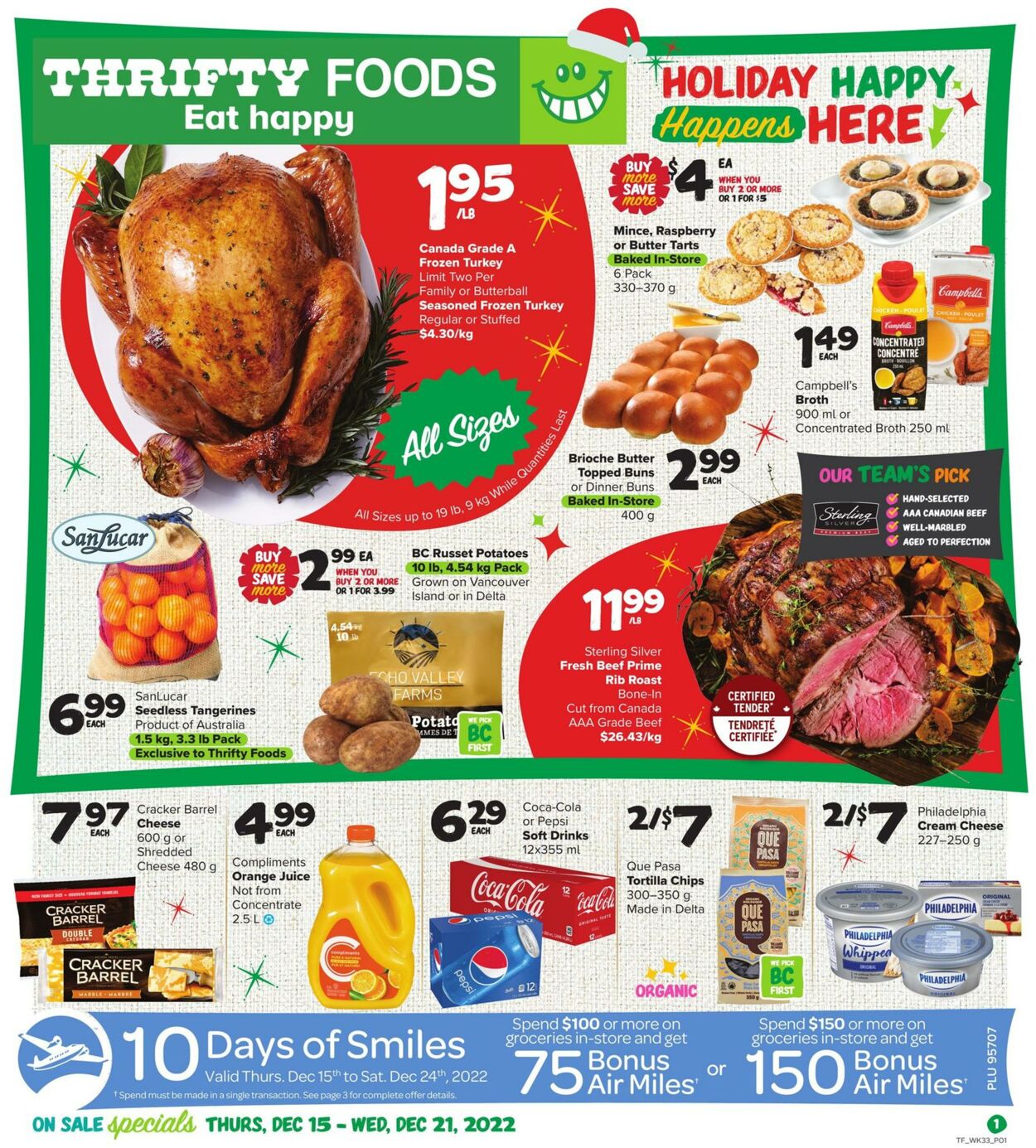 Circulaire Thrifty Foods 15.12.2022 - 21.12.2022