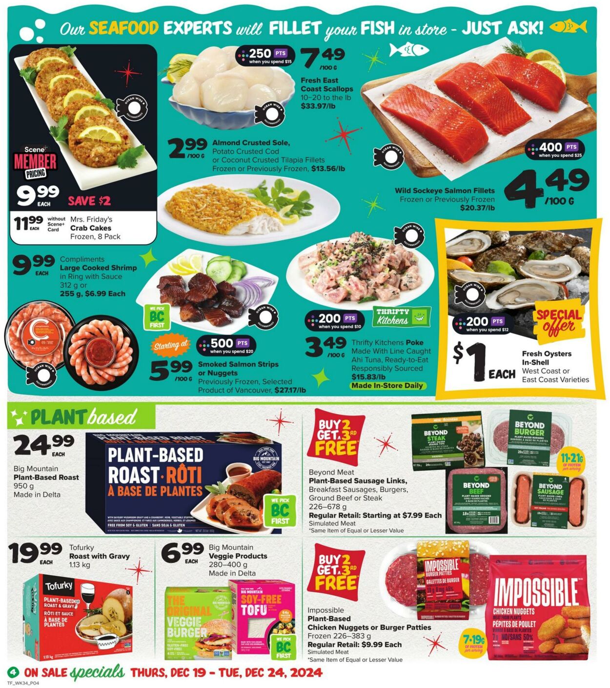 Circulaire Thrifty Foods 19.12.2024 - 24.12.2024