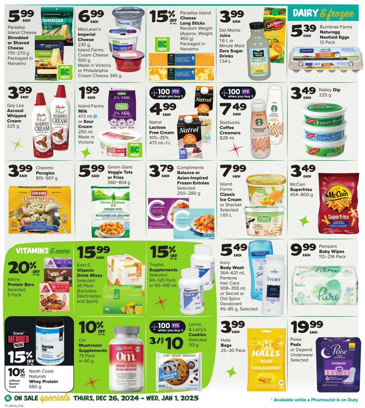 Circulaire Thrifty Foods 26.12.2024 - 02.01.2025